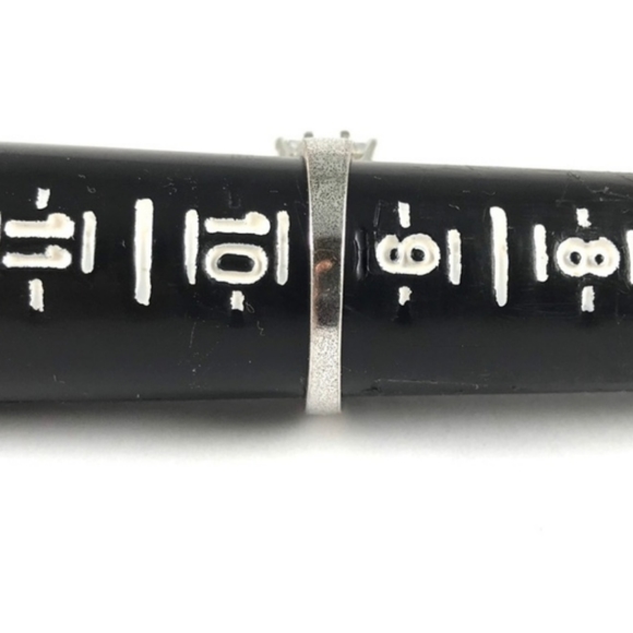 Vintage Sterling Silver CZ Ring size 9.5 - Picture 3 of 3